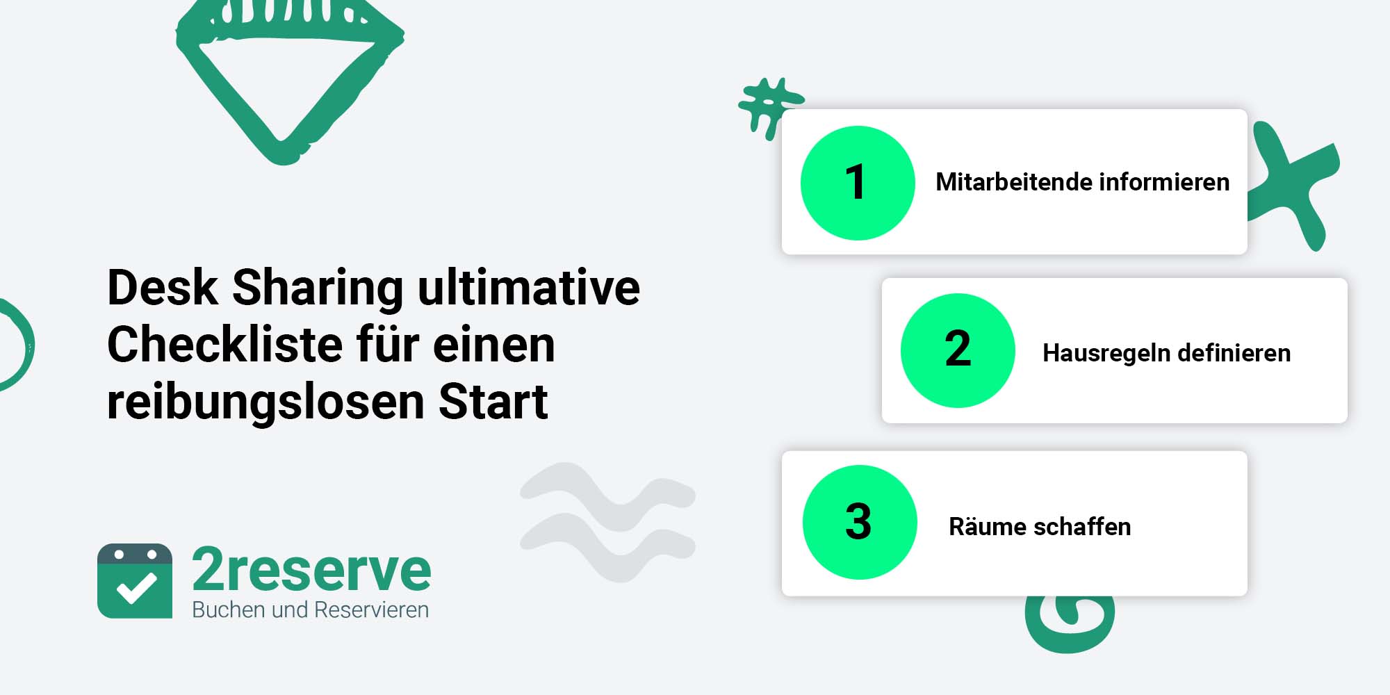 6 Schritte zur erfolgreichen Einführung von Desk-Sharing